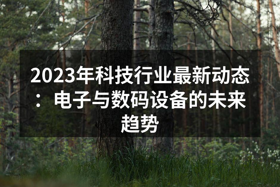 智能家居市场的快速崛起